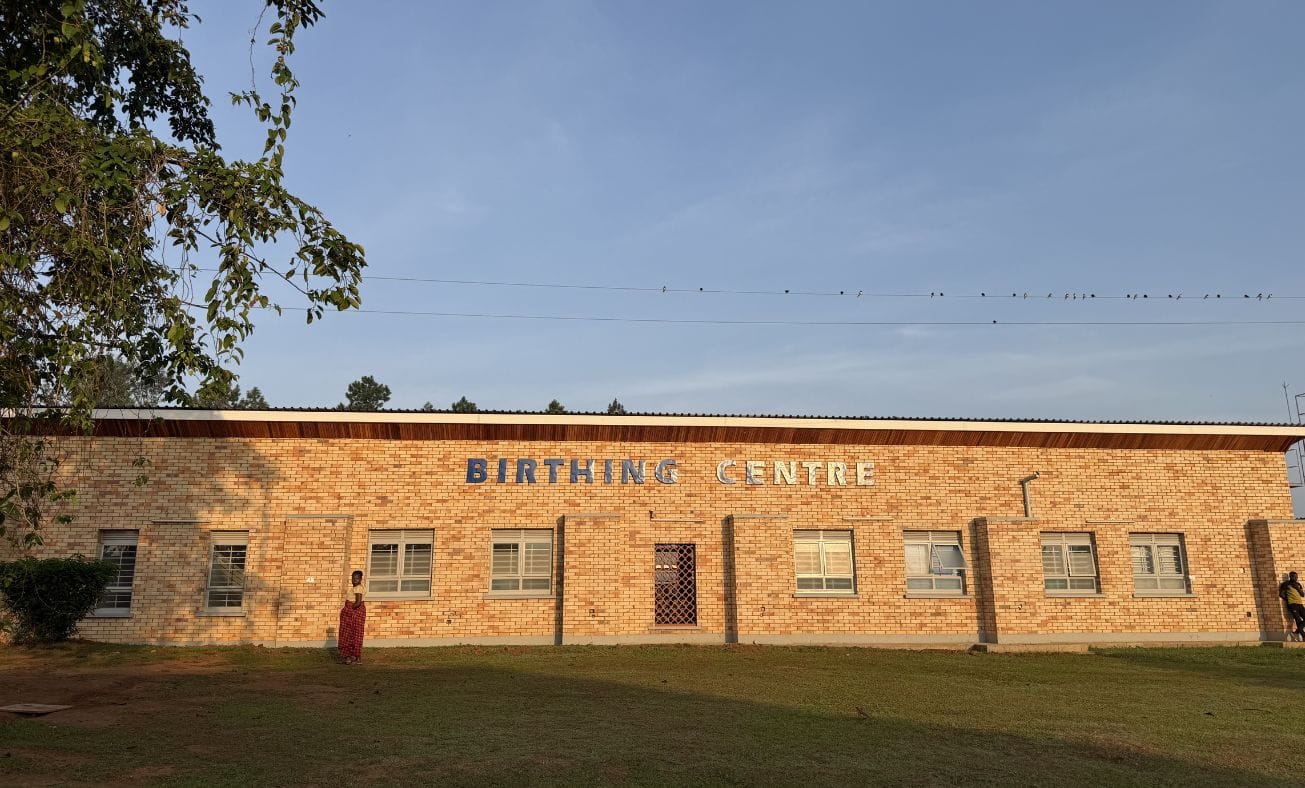 The new birthing center at Rwibaale, fully powered by solar energy.