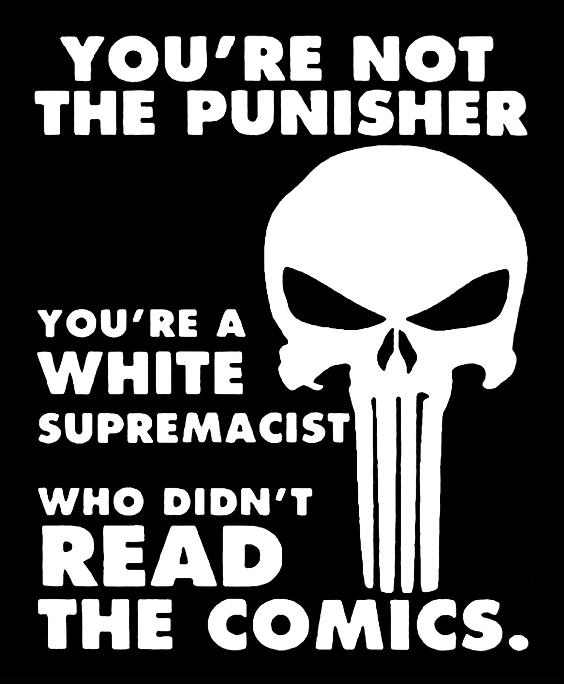 You are not the Punisher