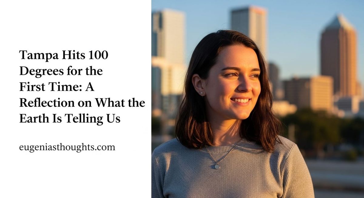 Tampa Hits 100 Degrees for the First Time: A Reflection on What the Earth Is Telling Us