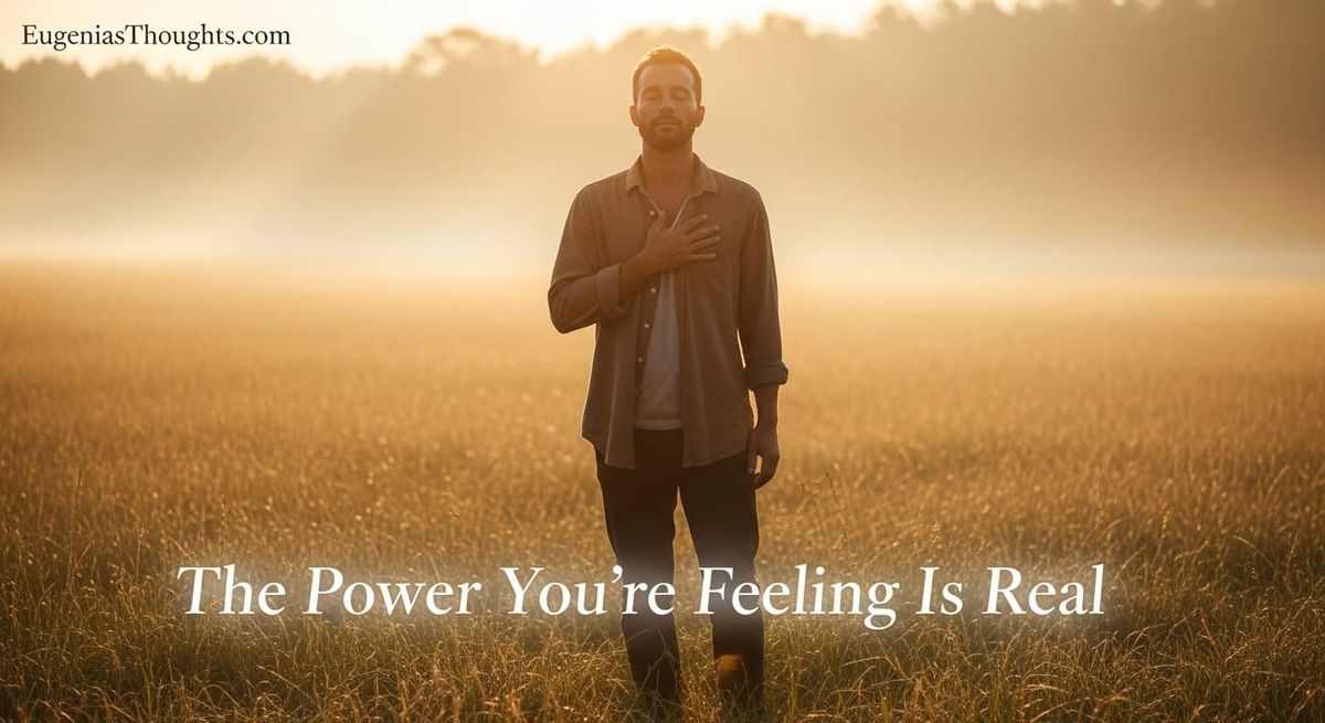 Dear One, The Power You’re Feeling Is Real
