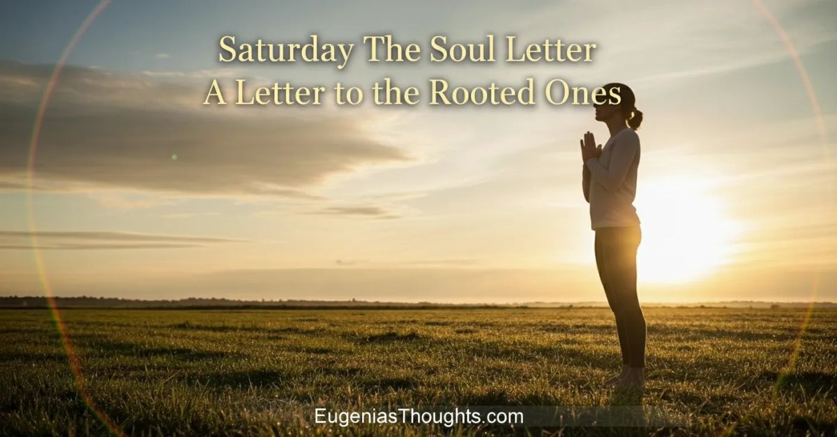 Saturday: The Soul Letter
