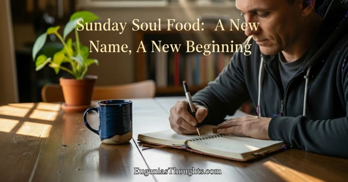 Sunday Soul Food: A New Name, A New Beginning