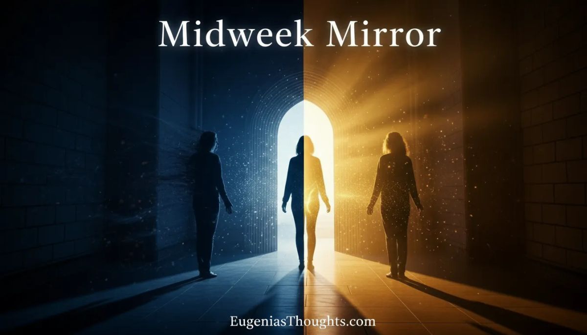Midweek Mirror - The Space Between Who You Were and Who You’re Becoming