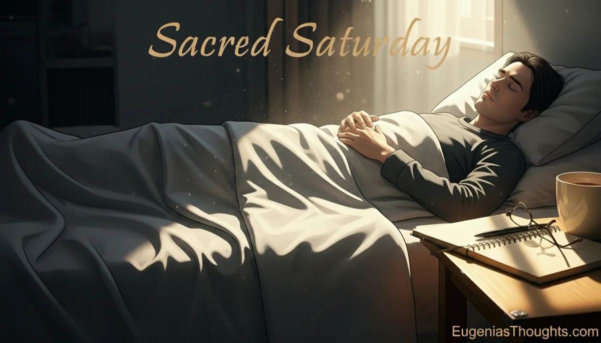 Sacred Saturday: Rest, Reflection, and Alignment in Faith