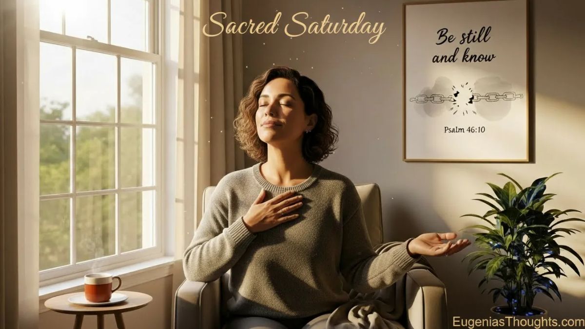 Sacred Saturday: Resting in the Present Moment