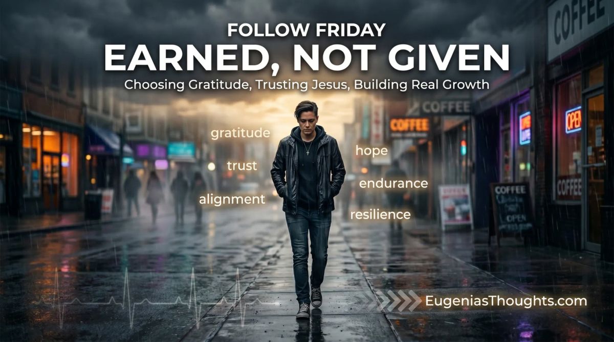 Follow Friday - Gratitude in the Middle of Betrayal