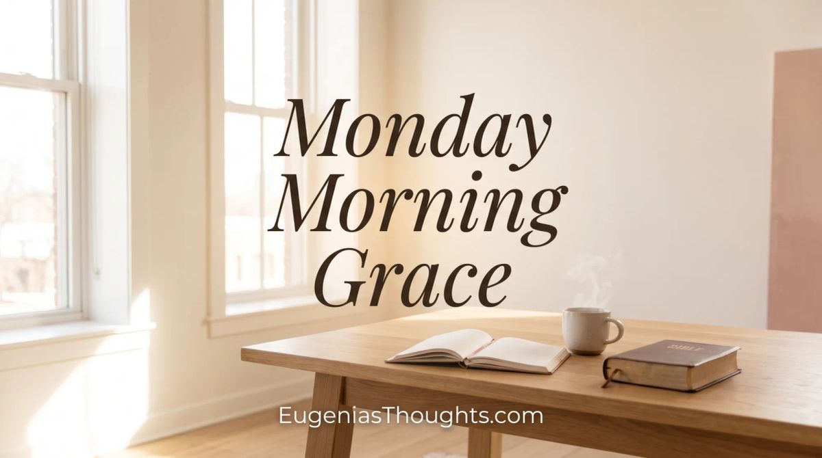 Monday Morning Grace: Learning to Live in the Room God Made