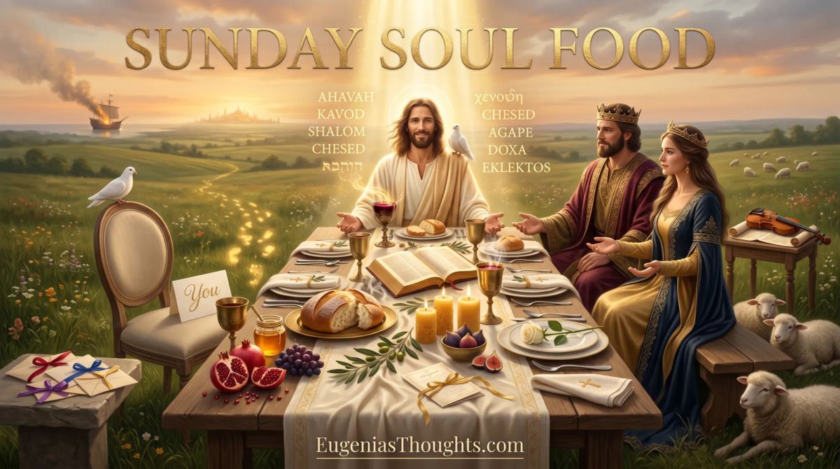 Sunday Soul Food: A Table Set Inside the Meadow