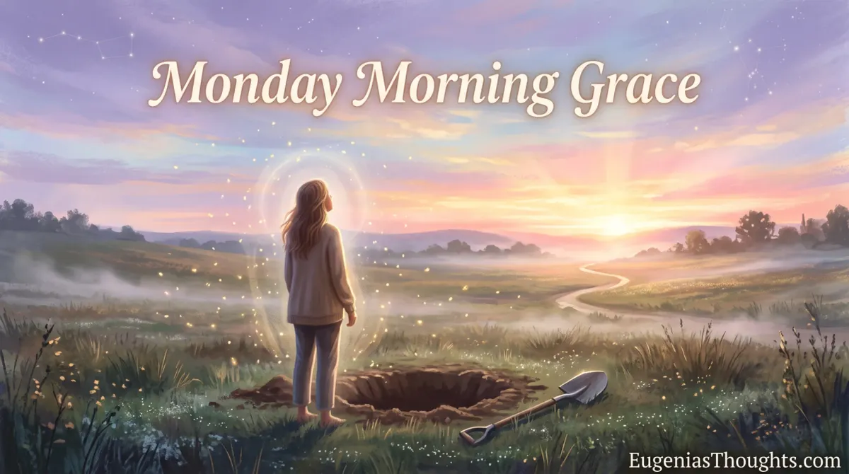 Monday Morning Grace: The First Sunrise After You Drop the Shovel