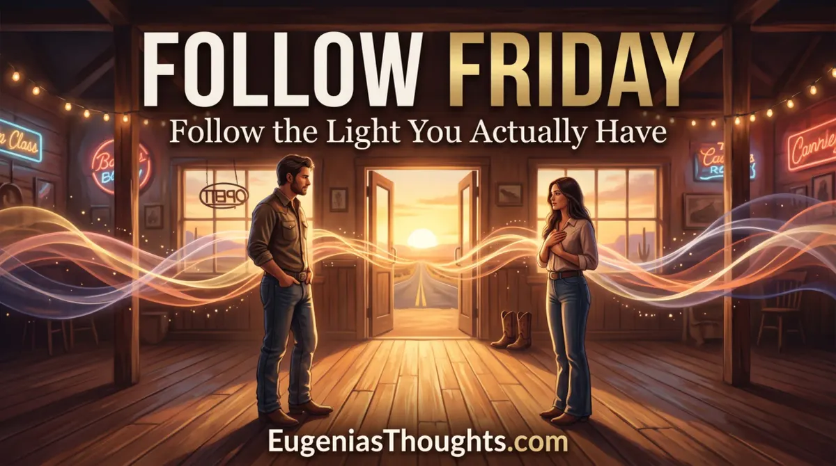 Follow Friday: Follow the Light You Actually Have