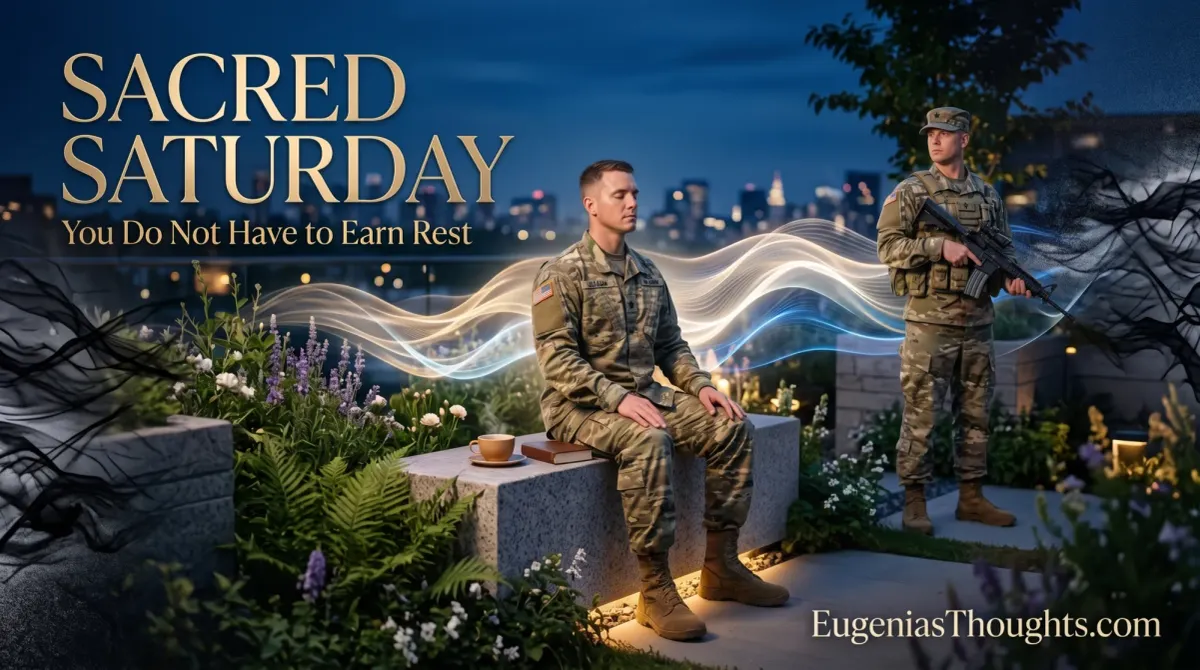 Sacred Saturday: You Do Not Have to Earn Rest