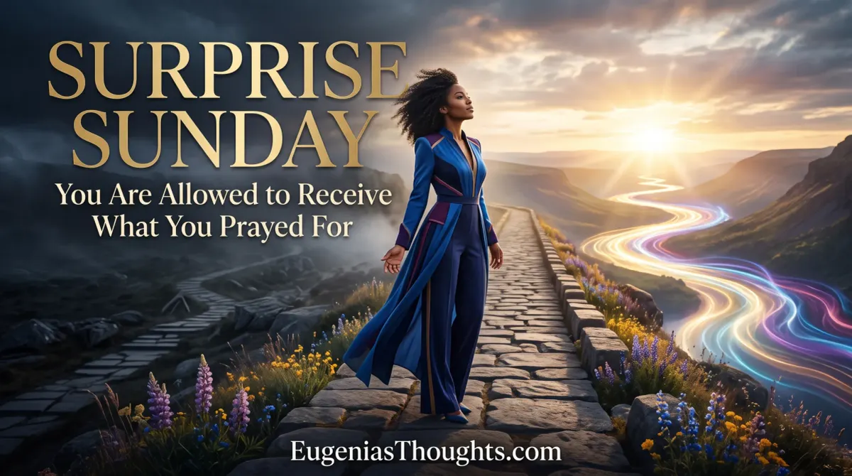 Surprise Sunday: You Are Allowed to Receive What You Prayed For