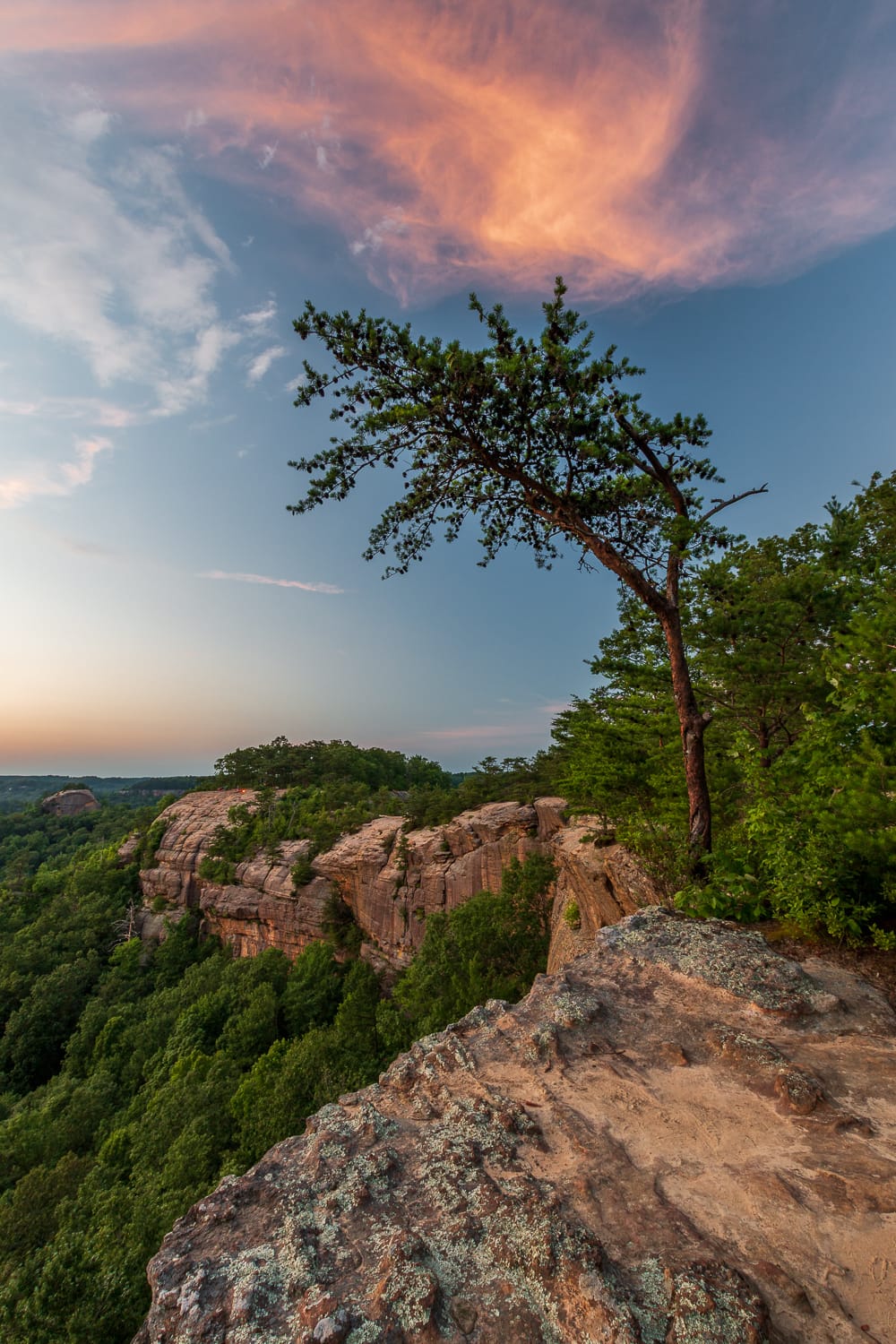 "An Evening on Auxier Ridge" - Red River Gorge, Kentucky.