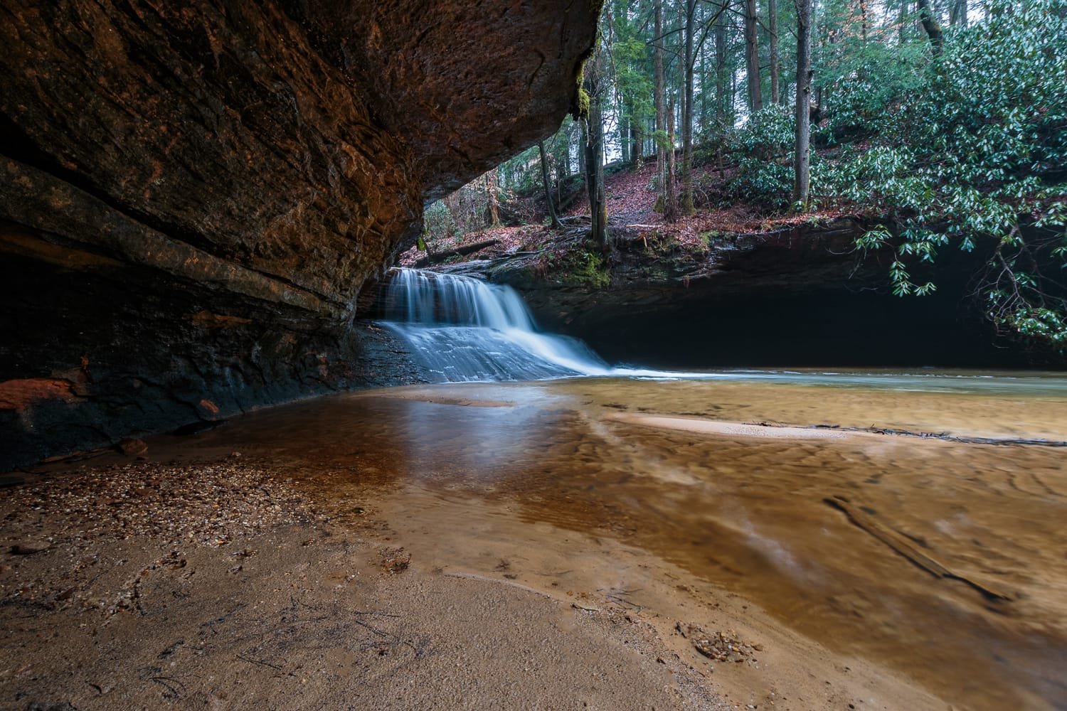 Creation Falls, Red River Gorge, Kentucky.