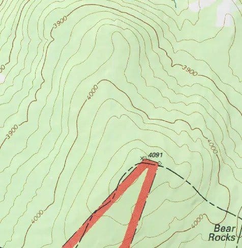 A section of the Dolly Sods Wilderness, West Virginia.