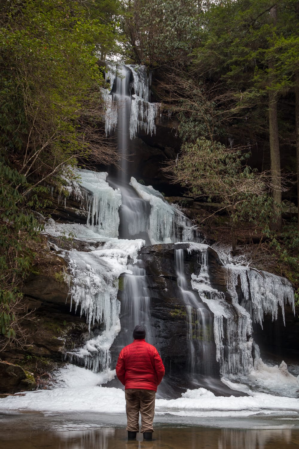 Pounder Gorge Falls, Daniel Boone National Forest, Kentucky.