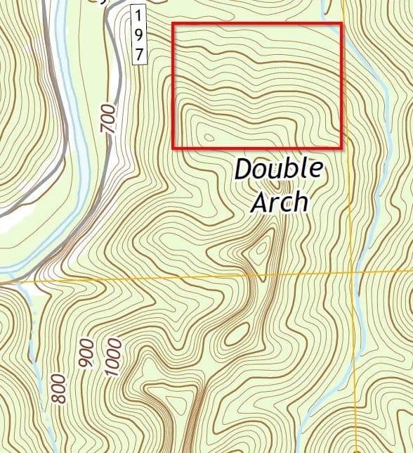 The area within the red box is the area we are concerned with for this example.