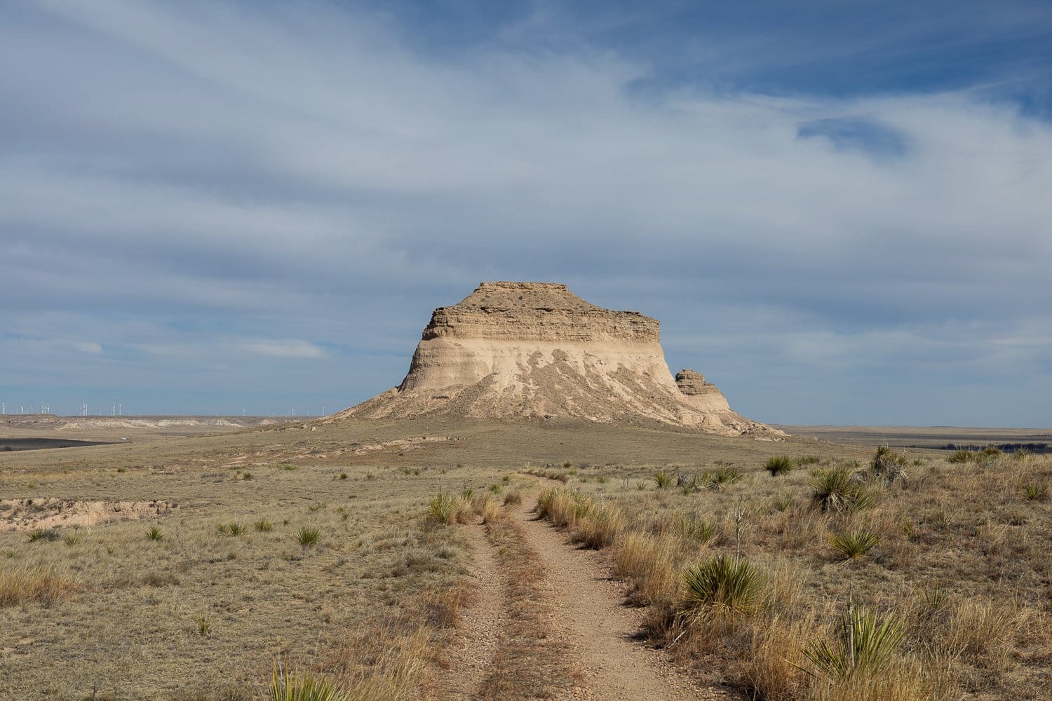 The west Pawnee Butte in the Pawnee National Grassland, Colorado