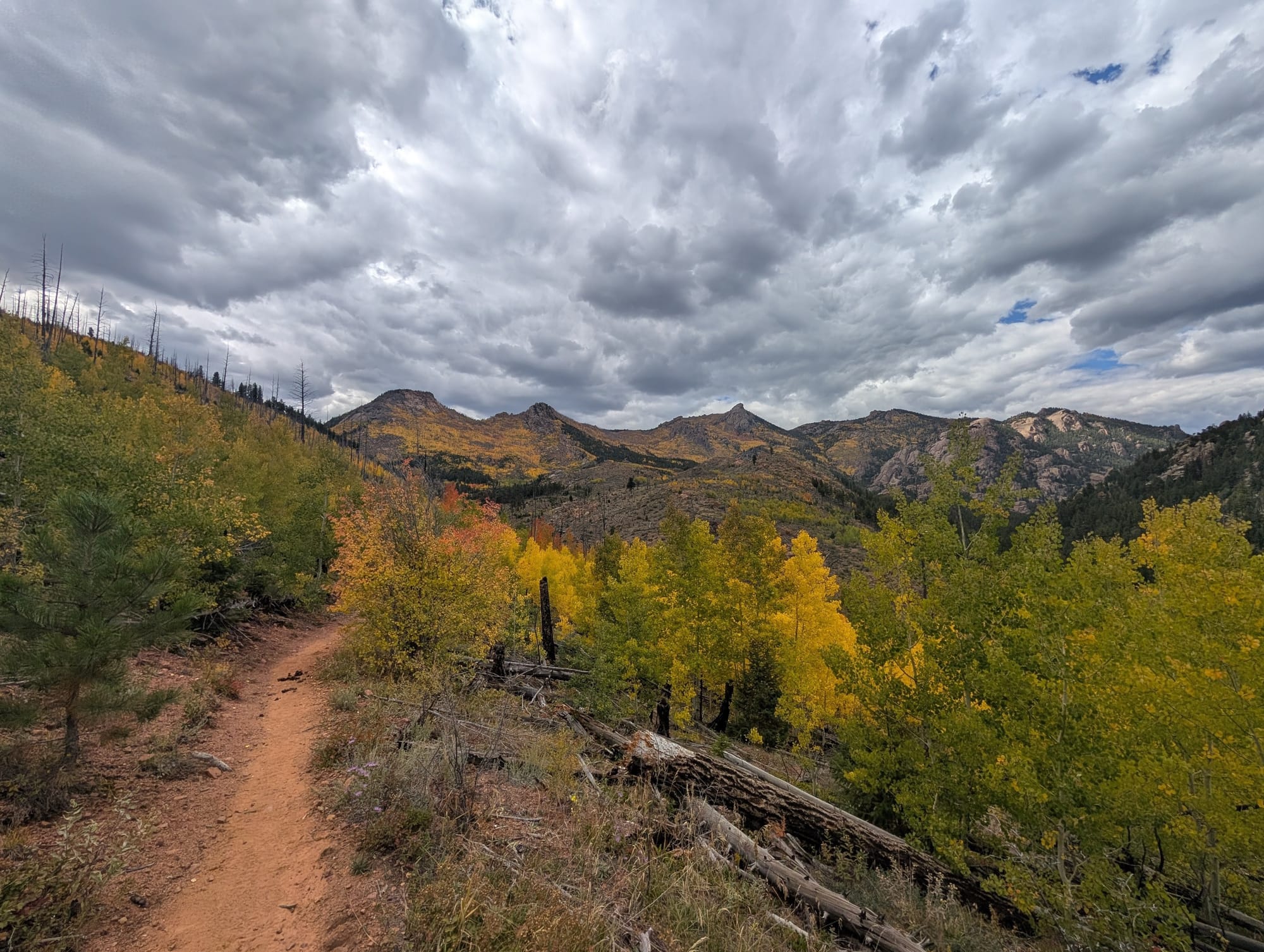 My final views of the Lost Creek Wilderness as I ended my hike to Harmonica Arch