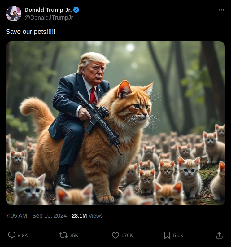 And, of course, this is also useful for pushing political agendas.