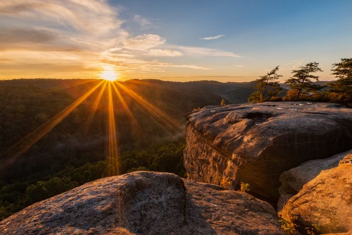 Gorgeous Sunset - Red River Gorge, Kentucky.