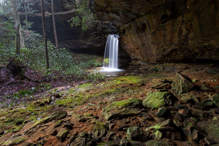 Nickle & Dime Falls - Daniel Boone National Forest, Kentucky