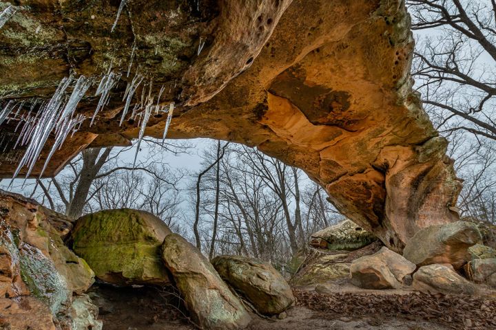 Pretty House Arch, Daniel Boone National Forest, Kentucky