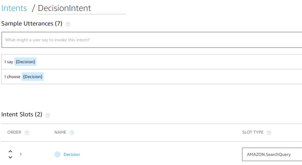 Example of using slots with SearchQuery