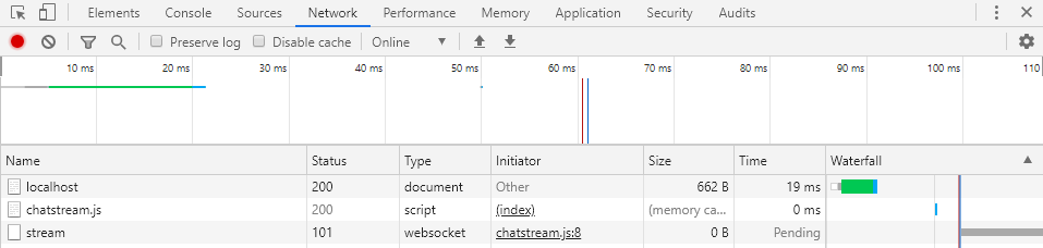websocket-network-traffic