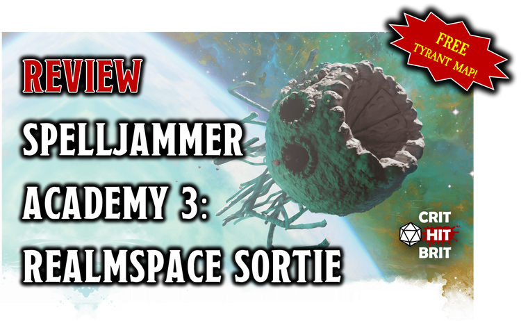 Title image for the blog article, showing a picture of the Tyrant ship and the blog title