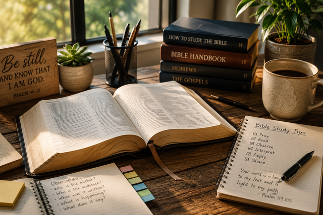 Bible Study Tips