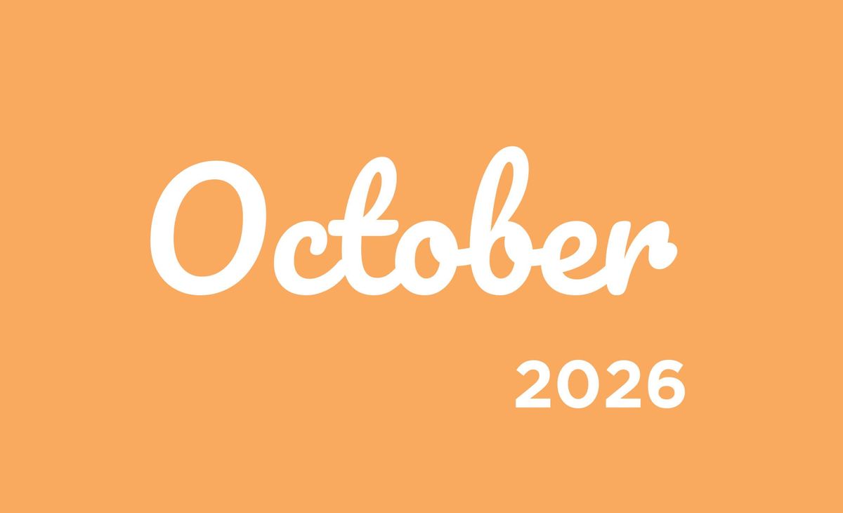 October Photo Schedule