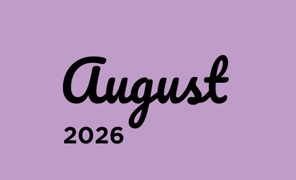 August Photo Schedule