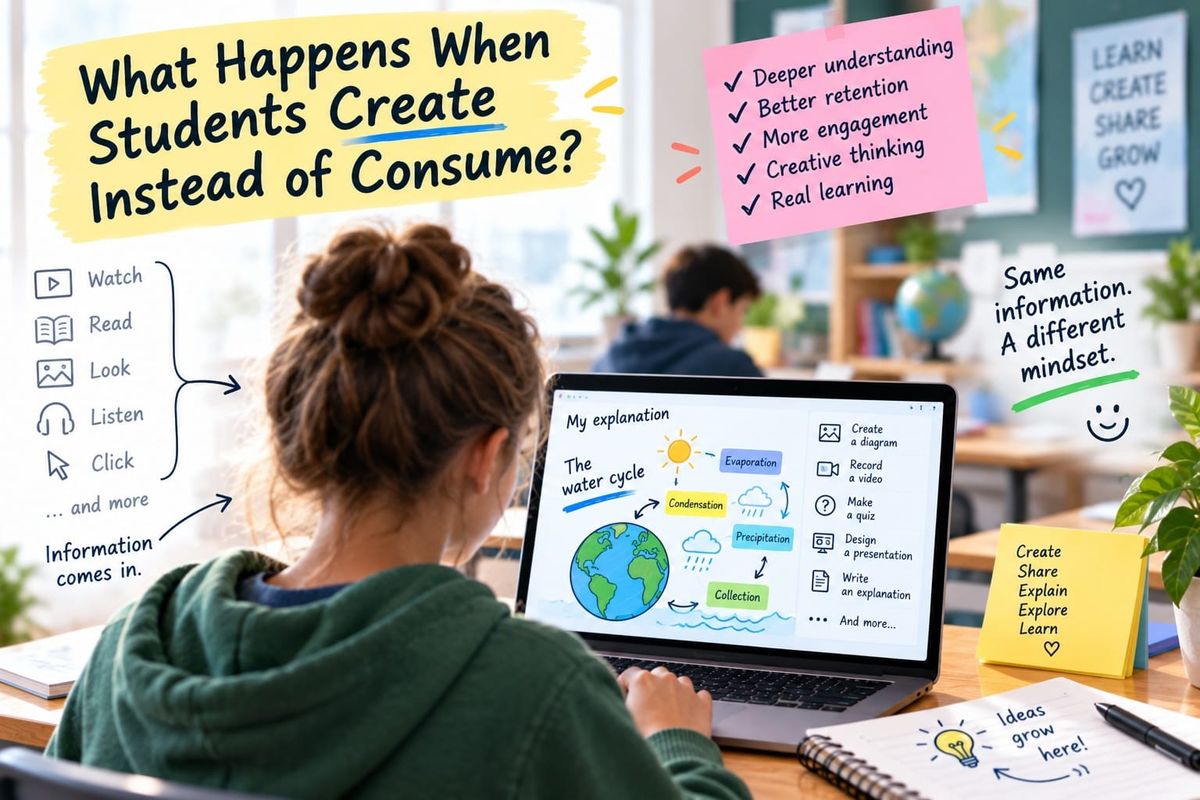 What Happens When Students Create Instead of Consume?