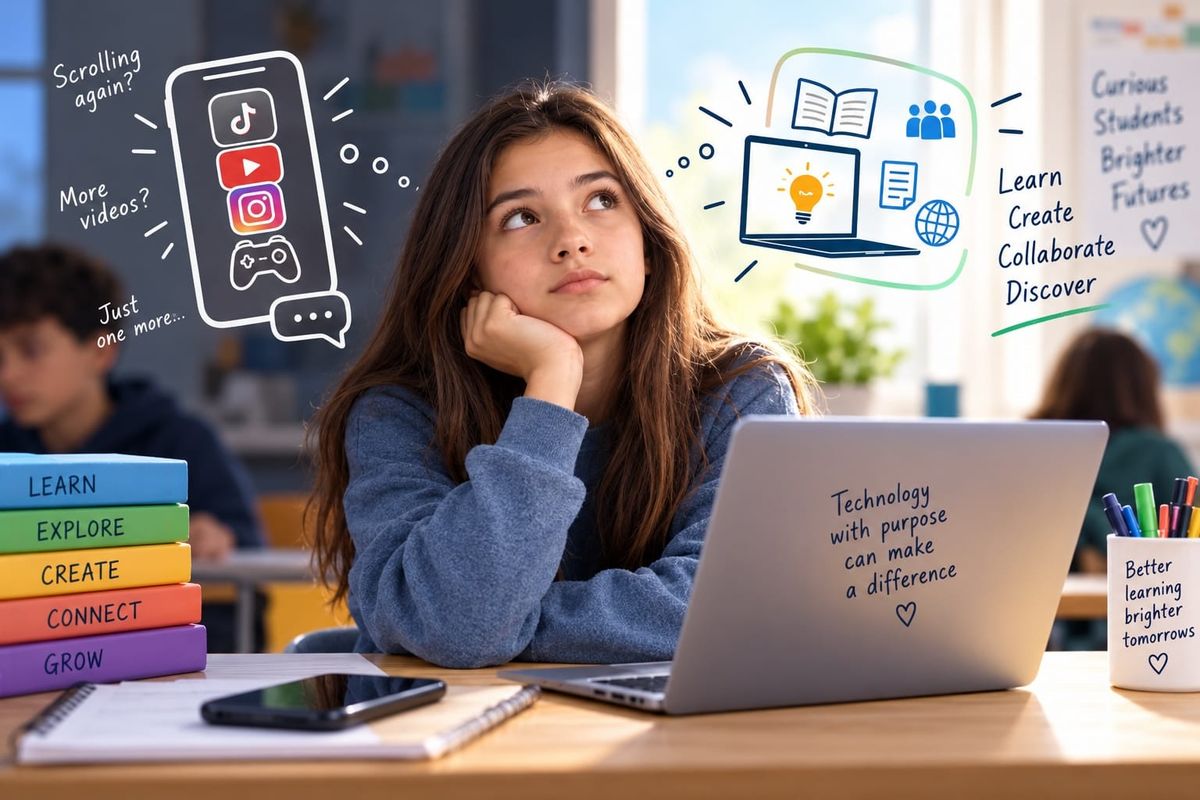 Are Students Spending Too Much Time on Screens? What the Latest Research Says