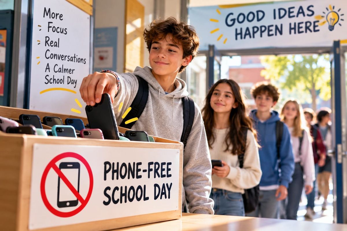 Should Schools Ban Phones for the Entire Day?