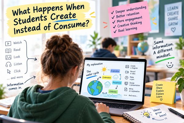 What Happens When Students Create Instead of Consume?