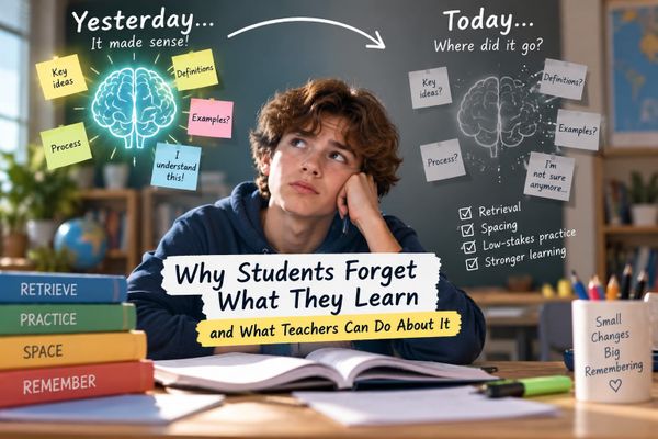 Why Students Forget What They Learn and What Teachers Can Do About It
