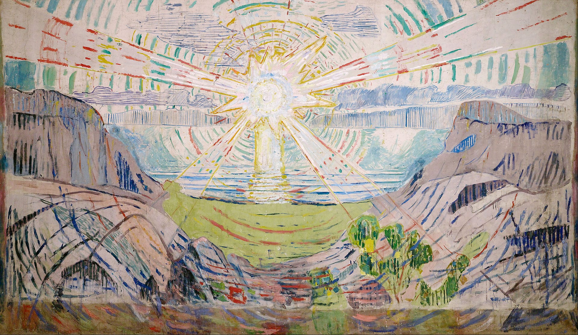 The Sun; Edvard Munch; 1910-11