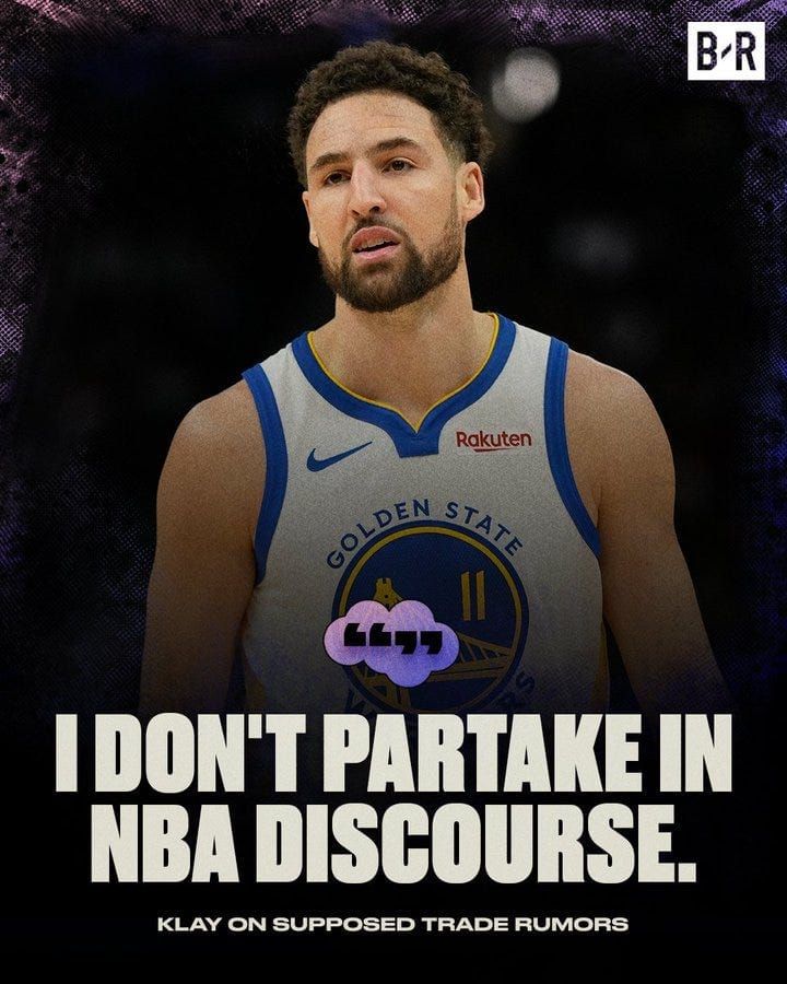 Against Klay Thompson's wishes, let us partake in NBA discourse