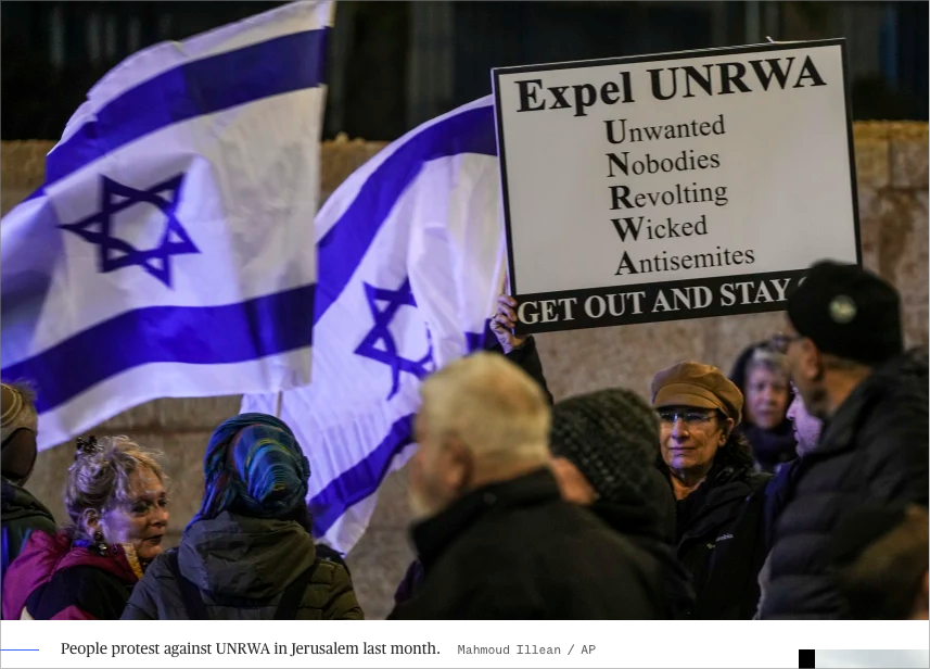 What's Israel's Real Beef with UNRWA?