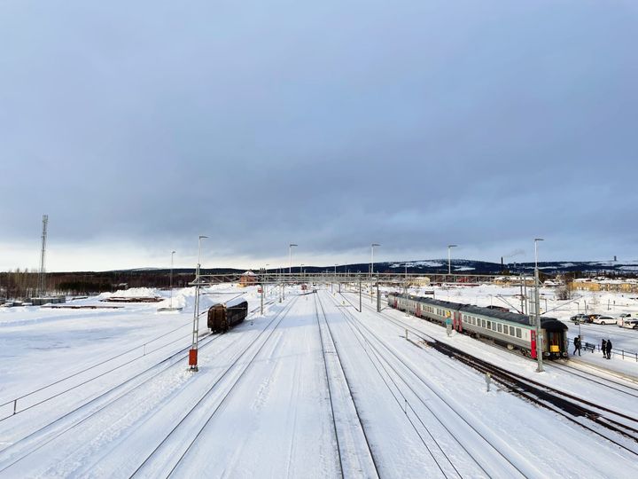 Un voyage en Laponie suédoise tout en train