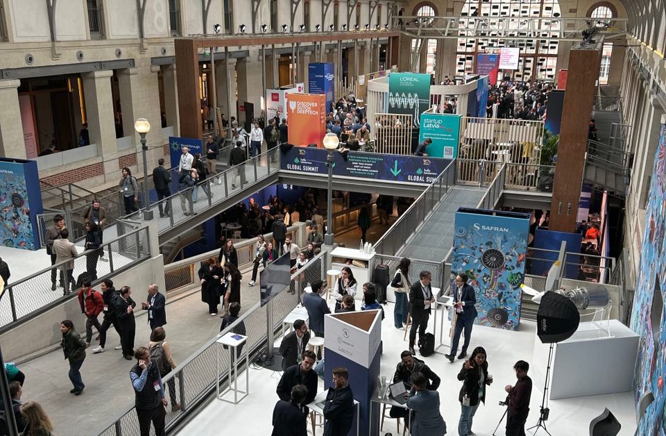 Main Hall of Hello Tomorrow Global Summit in Paris, France