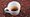 Coffee cup on coffee beans