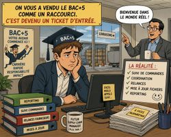 On vous a vendu le Bac+5 comme un raccourci. C’est devenu un ticket d’entrée.