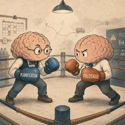 Pilotage VS planification, le match