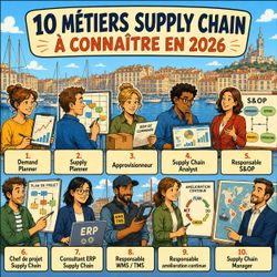 10 métiers Supply Chain à connaitre en 2026