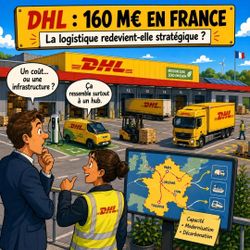 DHL investit 160 millions d’euros en France : la logistique redevient-elle une infrastructure stratégique ?