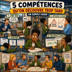 Les 5 compétences qu’on découvre souvent trop tard dans les métiers Supply Chain
