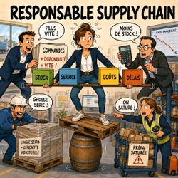 La Supply Chain ne gère pas des flux. Elle arbitre des contradictions.
